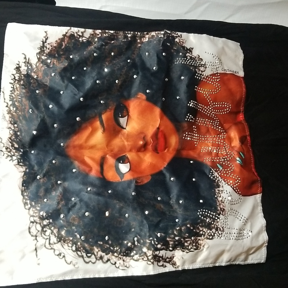 Black Graphic Women's Top